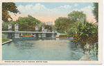 Bridge and Pond, Public Garden