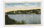 Looking Towards East Side, Augusta, Maine by Fortunat [Michaud]