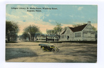 Lithgow Library, St. Marks Home, Winthrop Street, Augusta, Maine