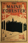 Maine Forester: 1923 by University of Maine. School of Forestry Resources
