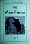 Maine Forester: 1937 by University of Maine. School of Forestry Resources.