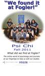 We Found it at Fogler - Psi Chi by Gretchen Gfeller and Brad Finch