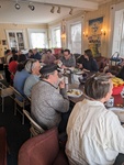 Lunch Gathering, Rassemblement, 2024 by Lisa Michaud