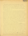 Thompson Document 06: Henrietta Thompson's Summary of Jack Belden's Activities Before the Walkout by Henrietta Thompson