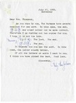 Thompson Document 21: A Letter from Ruby Johnson to Henrietta Thompson by Ruby Johnson
