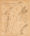 Map of the Country which was the Scene of Operations of the Northern Army ; Including the Wilderness through which General Arnold Marched to Attack by Francis Shallus