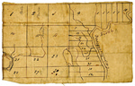 Undated property map with Porter lots [Washington County] by Benjamin E. Gardner and John Gardner