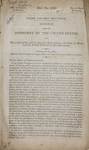 Maine and New Brunswick : Message from the President of the United States, upon the Subject of the Present State of Affairs between the State of Maine and the British Province of New Brunswick