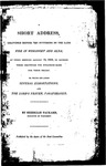 A Short Address, Delivered before the Sufferers by the Late Fire in Wiscasset and Alna, at their meeting January 18, 1824, to Express their Gratitude for Donations made for their relief, to which are Added Several Exhortations, and the Lord's Prayer, Paraphrased by Hezekiah Packard