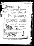 An Historical Sketch, Guide Book, and Prospectus of Cushing's Island: Casco Bay, Coast of Maine by William M. Sargent