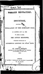 Female Education, a Discourse, Delivered at the Dedication of the Seminary Hall in Saugus, Jan. 15, 1822, to which is added the Little Reckoner, Consisting Principally of Arithmatical Questions for Infant Minds by Joseph Emerson