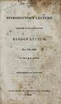 An Introductory Lecture Delivered at the Opening of the Bangor Lyceum, Nov. 15, 1836 by Frederick Henry Hedge