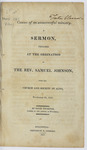 Causes of an Unsuccessful Ministry: A Sermon, Preached at the Ordination of the Rev. Samuel Johnson, over the Church and Society in Alna, November 25, 1818 by David Thurston