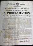A Proclamation for a Day of Public Humiliation and Prayer by Albion K. Parris and Amos Nichols
