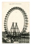 SpC MS 1791 sc, Vintage Postcard Depicting La Grande Roue, Paris by Henry G. Wood