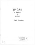 Hagar : a Dance for Piano
