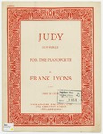 Judy : Humoresque by Frank Lyons
