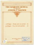Two Moments Musical by Joseph Frederick Wagner