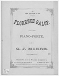 Florence Galop by C. J Miers