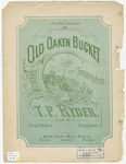 The Old Oaken Bucket by T. P Ryder