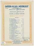 The Garden Of Allah By Moonlight : Reverie