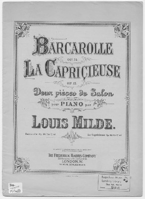 &quot;La Capricieuse &quot; by Louis Milde
