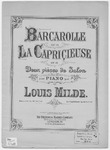 La Capricieuse by Louis Milde