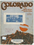 Colorado by Walter Hirsch, Harold A Dellon, and Wohininn