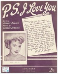 P.S. I love you by Gordon Jenkins and Johnny Mercer