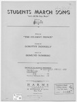 Student March Song : Let's All Be Gay, Boys! by Sigmund Romberg and Dorothy Donnelly