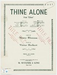 Thine alone