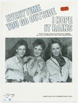 Everytime You Go Outside I Hope It Rains by Hal Coleman and Ken Gibbons