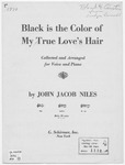 Black is the Color of My True Love's Hair