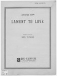 Lament To Love