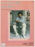 All Night Long : All Night by Lionel Richie