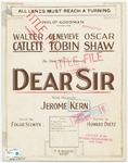 All Lanes Must Reach A Turning : Laddie and Dorthy by Oscar Shaw, Jerome Kern, and Dietz