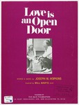 Love Is An Open Door by Joseph M Hopkins and Joseph M Hopkins
