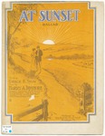 At Sunset by Harry A Dinsmore, Grace E Snow, and E. S Fisher