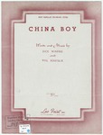 China Boy by Dick Winfree and Phil Boutelje