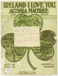 Ireland, I Love You, Acushla Marchree!