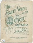 The Sweet Voice In The Choir by M. B. Lawry