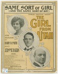 Same Sort Of Girl : And The Same Sort Of Boy by Jerome Kern and Harry Bache Smith