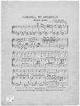 Farewell, My Annabelle : March Song by Will Rossiter