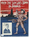 When The Sun Goes Down In France by Gilbert C Tennant