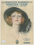 It Took Nineteen Hundred And Nineteen Years : To Make A Girl Like You by Ted Snyder and F Tannenhill