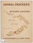 Animal Crackers by Christopher Morley and Richard Hageman