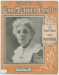 That's All One Mother Can Do by Ivan Reid and Peter DeRose