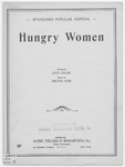 Hungry Women by Milton Ager and Jack Yellen