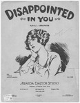 Disappointed In You by Ray L Deerwester