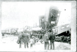 Train Wreck on Veazie Tracks, 1895 by Northeast Archives of Folkore and Oral History
